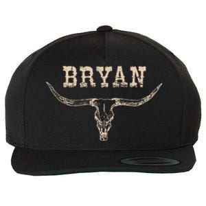 Bryan Wild West Personalized Bryan Birthday Bryan Family Wool Snapback Cap