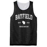 Bayfield Wisconsin Wi Vintage Athletic Sports Mesh Reversible Basketball Jersey Tank