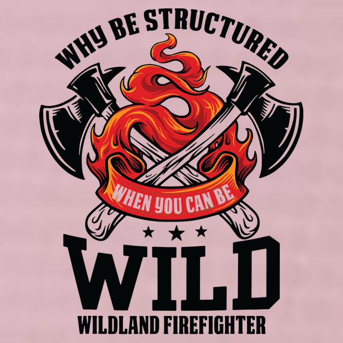 Be Wild Wildland Firefighter Axe And Mask Funny Gift 25L Jumbo Tote
