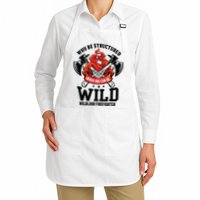 Be Wild Wildland Firefighter Axe And Mask Funny Gift Apron