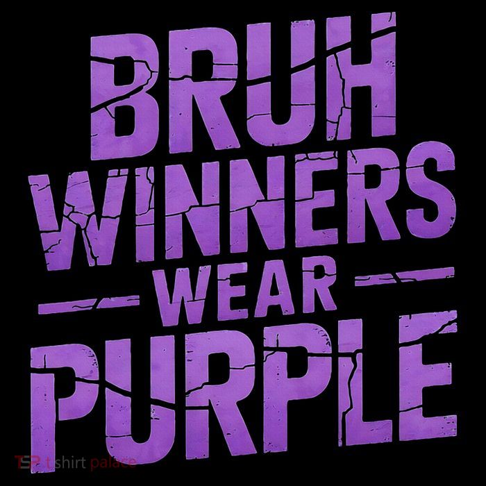 Bruh Winners Wear Purple 16 in Basic Backpack