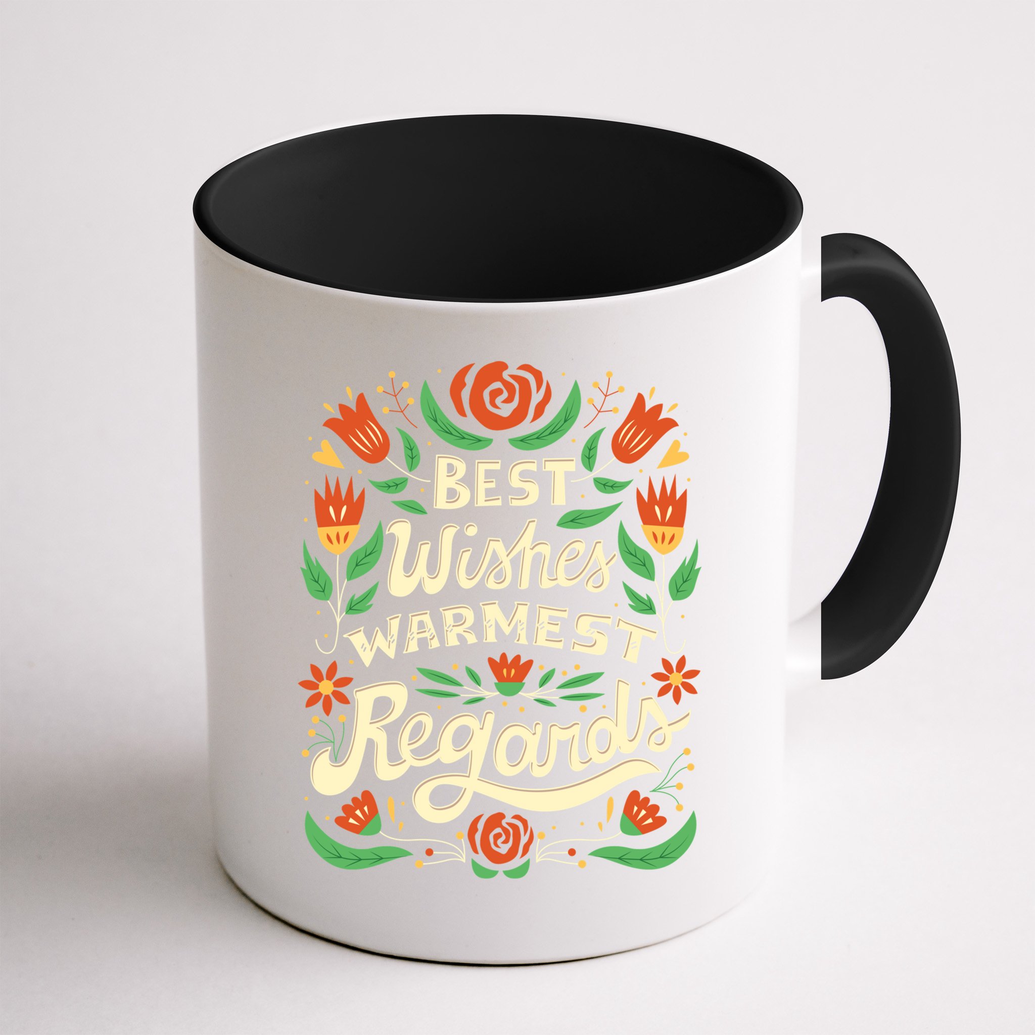 Best Wishes Warmest Regards Mug