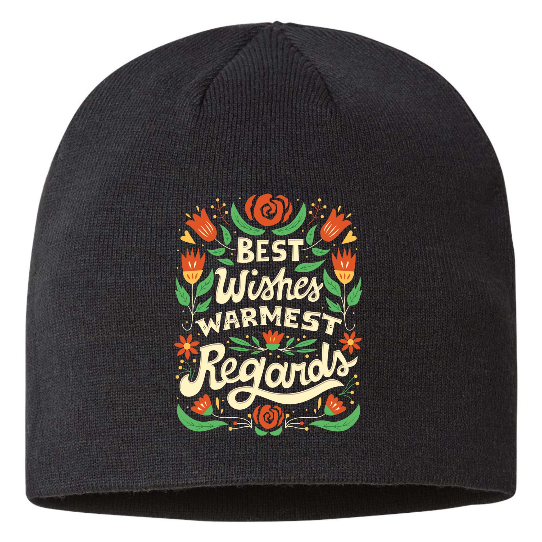 Best Wishes Warmest Regards Sustainable Beanie