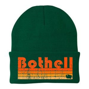 BOTHELL WA WASHINGTON Funny City Home Roots Gift Retro 80s Knit Cap Winter Beanie