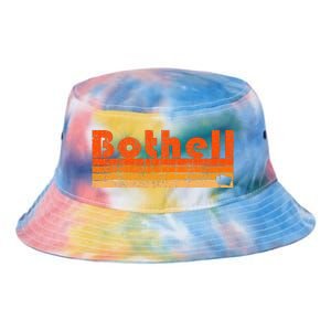 BOTHELL WA WASHINGTON Funny City Home Roots Gift Retro 80s Tie Dye Newport Bucket Hat