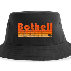 BOTHELL WA WASHINGTON Funny City Home Roots Gift Retro 80s Sustainable Bucket Hat