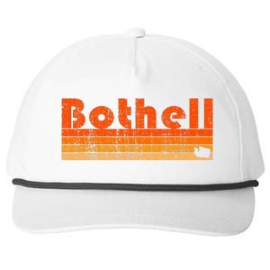 BOTHELL WA WASHINGTON Funny City Home Roots Gift Retro 80s Snapback Five-Panel Rope Hat