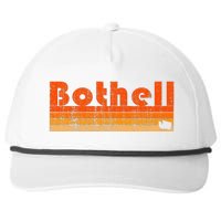 BOTHELL WA WASHINGTON Funny City Home Roots Gift Retro 80s Snapback Five-Panel Rope Hat