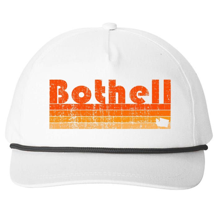 BOTHELL WA WASHINGTON Funny City Home Roots Gift Retro 80s Snapback Five-Panel Rope Hat