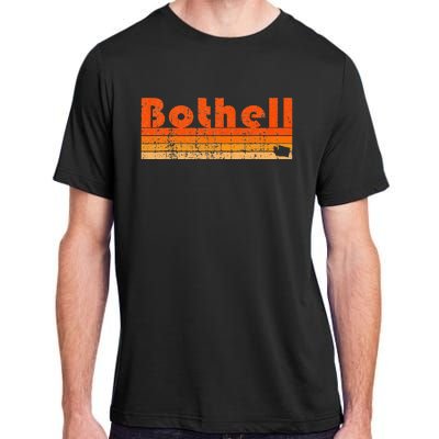 BOTHELL WA WASHINGTON Funny City Home Roots Gift Retro 80s Adult ChromaSoft Performance T-Shirt