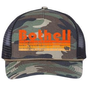 BOTHELL WA WASHINGTON Funny City Home Roots Gift Retro 80s Retro Rope Trucker Hat Cap