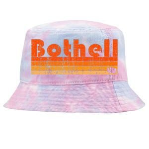 BOTHELL WA WASHINGTON Funny City Home Roots Gift Retro 80s Tie-Dyed Bucket Hat