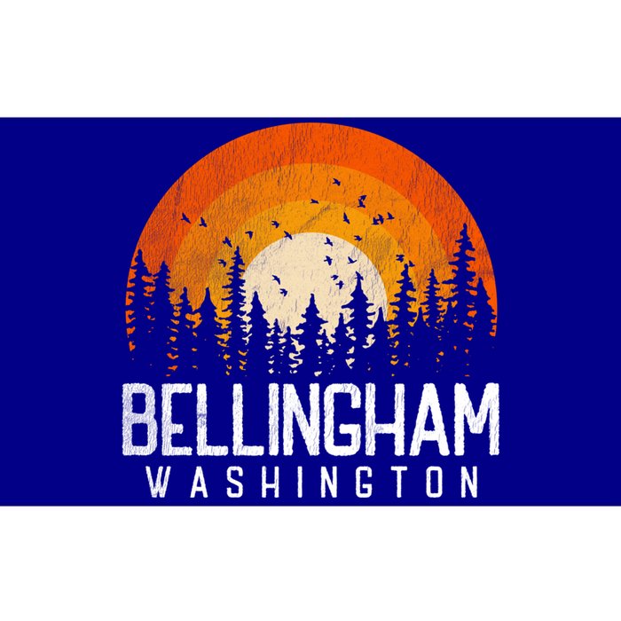 Bellingham Washington Wa Gift Retro 70s 80s Vintage Gift Great Gift Bumper Sticker