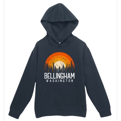 Bellingham Washington Wa Gift Retro 70s 80s Vintage Gift Great Gift Urban Pullover Hoodie