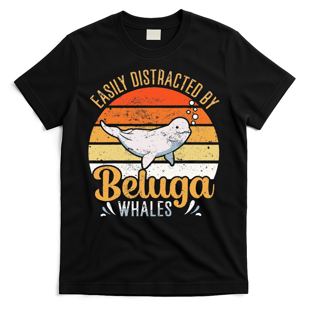 Beluga Whale White Whale Sea Canary Whale Watching T-Shirt