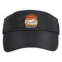 Beluga Whale White Whale Sea Canary Whale Watching Adult Drive Performance Visor