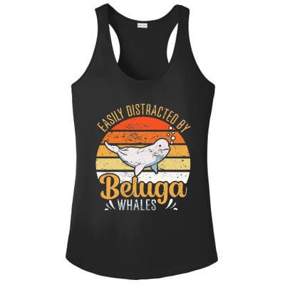 Beluga Whale White Whale Sea Canary Whale Watching Ladies PosiCharge Competitor Racerback Tank