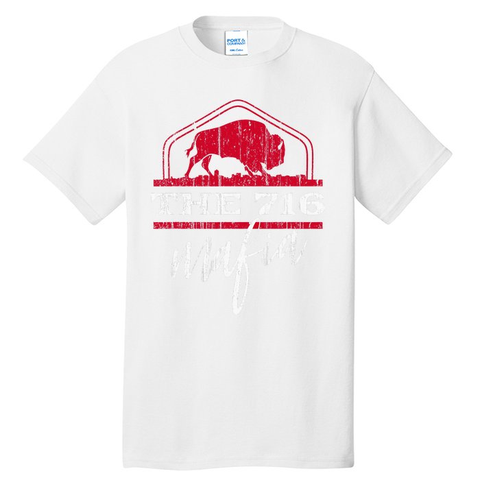 Bflo Wny West New York For The 716 Area Code Buffalo Ny Tall T-Shirt