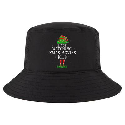 Binge Watching Xmas Movies Elf Matching Family Christmas Cool Comfort Performance Bucket Hat