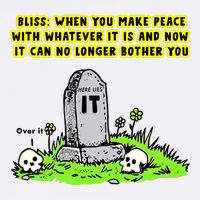 Bliss When You Make Peace With Whatever It Is And Now It Can No Longer Bother Yo Cooling Performance Long Sleeve Crew