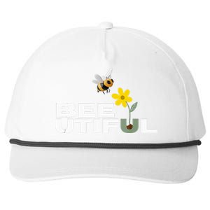 Beeutiful Wear Your Smile With Buzzing Snapback Five-Panel Rope Hat