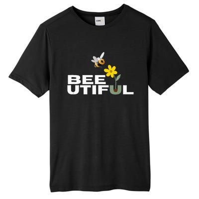 Beeutiful Wear Your Smile With Buzzing Tall Fusion ChromaSoft Performance T-Shirt