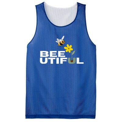 Beeutiful Wear Your Smile With Buzzing Mesh Reversible Basketball Jersey Tank