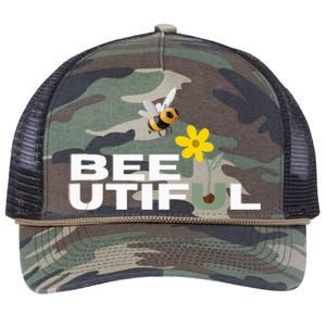 Beeutiful Wear Your Smile With Buzzing Retro Rope Trucker Hat Cap