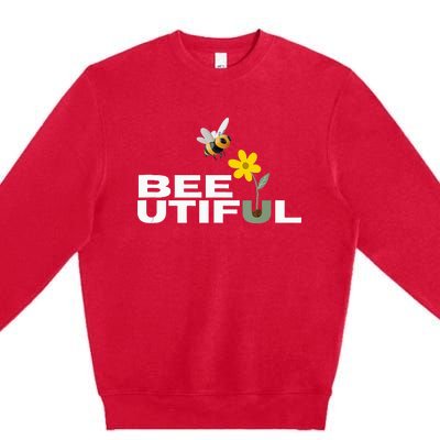 Beeutiful Wear Your Smile With Buzzing Premium Crewneck Sweatshirt