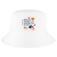 Bloom Where You Are Planted Nature Cool Comfort Performance Bucket Hat