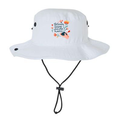Bloom Where You Are Planted Nature Bucket Hat