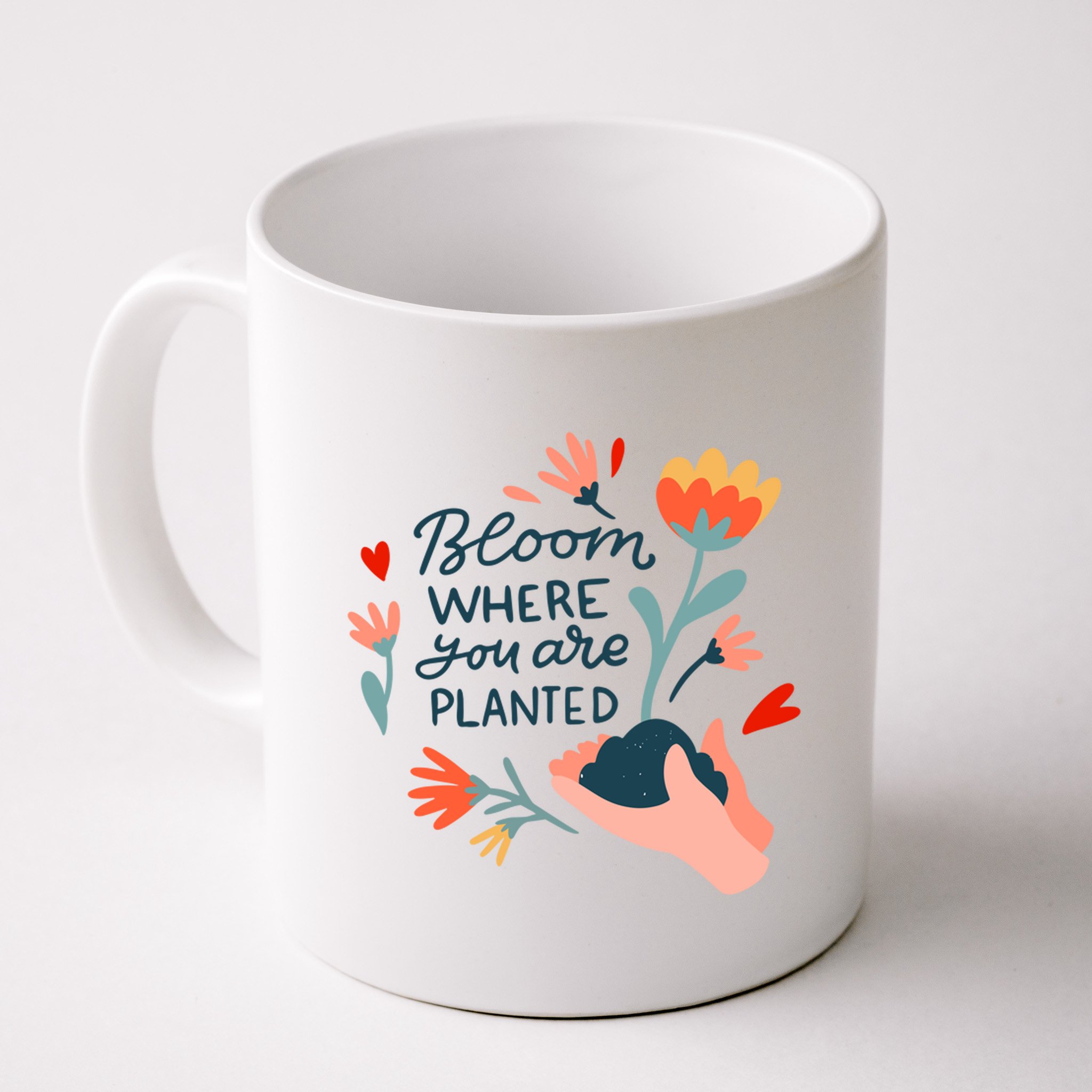 Bloom Where You Are Planted Nature Mug