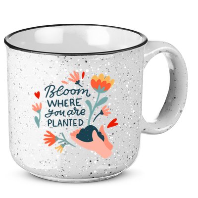 Bloom Where You Are Planted Nature 15oz Campfire Ceramic Mug