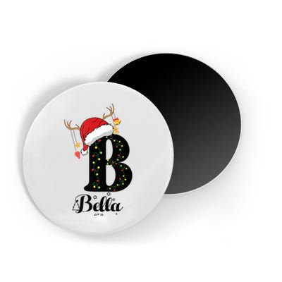 Bella Xmas Gift Name Personalized Funny Christmas Tank Top Magnet