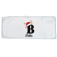 Bella Xmas Gift Name Personalized Funny Christmas Tank Top Large Microfiber Waffle Golf Towel