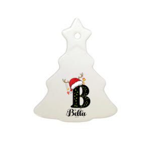 Bella Xmas Gift Name Personalized Funny Christmas Tank Top Ceramic Tree Ornament