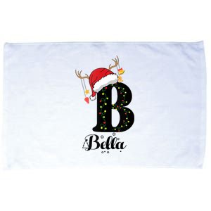 Bella Xmas Gift Name Personalized Funny Christmas Tank Top Microfiber Hand Towel