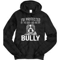 Bully Xl Pitbull Protected By The Lord And My American Bully Tie Dye Hoodie