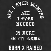Born X Raised Store All I Ever Wanted Golf Towel