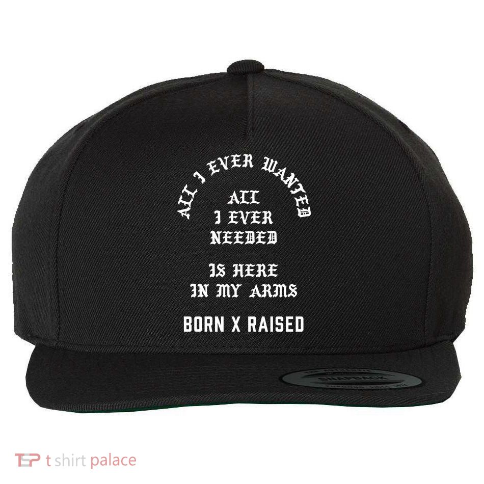 Born X Raised Store All I Ever Wanted Wool Snapback Cap