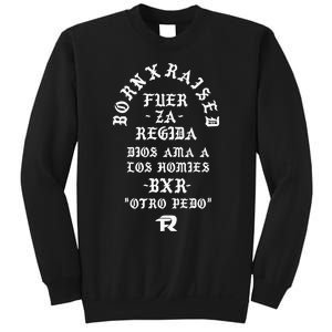 Born X Raised Fuerza Regida Memorial New Sweatshirt