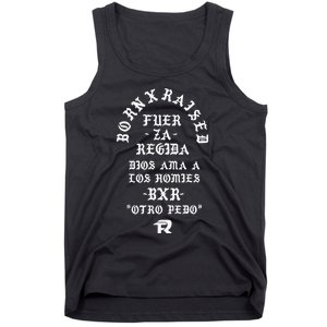 Born X Raised Fuerza Regida Memorial New Tank Top