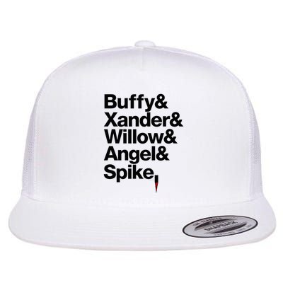Buffy Xander Willow Angel Spike Flatbill Hat