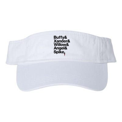 Buffy Xander Willow Angel Spike Valucap Bio-Washed Visor