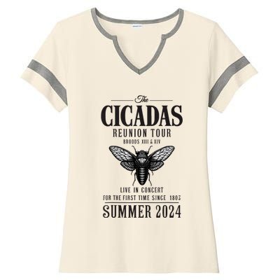 Brood Xiii Xix Summer 2024 Ladies Halftime Notch Neck Tee