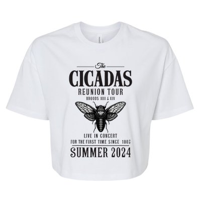 Brood Xiii Xix Summer 2024 Bella+Canvas Jersey Crop Tee