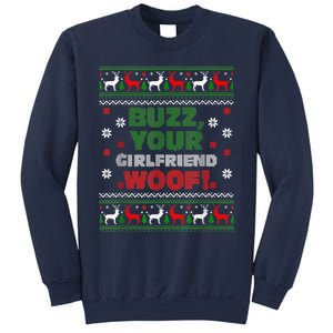 Buzz Xmas Your Girlfriend Woof! Ugly Christmas Sweater Sweatshirt