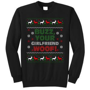 Buzz Xmas Your Girlfriend Woof! Ugly Christmas Sweater Sweatshirt