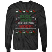 Buzz Xmas Your Girlfriend Woof! Ugly Christmas Sweater Tie-Dye Long Sleeve Shirt