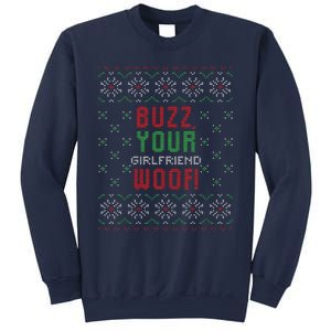 Buzz Xmas Your Girlfriend Woof! Ugly Christmas Sweater Sweatshirt